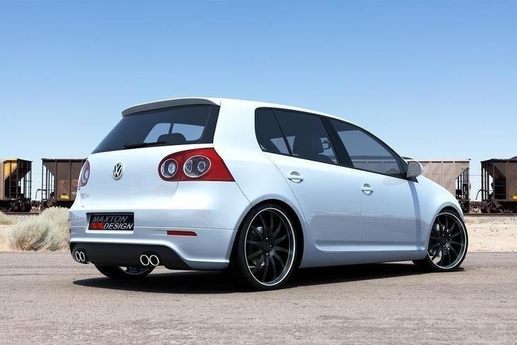 Maxton Design Diffuusori VW Golf V R32 (with 2 Exhaust Holes)