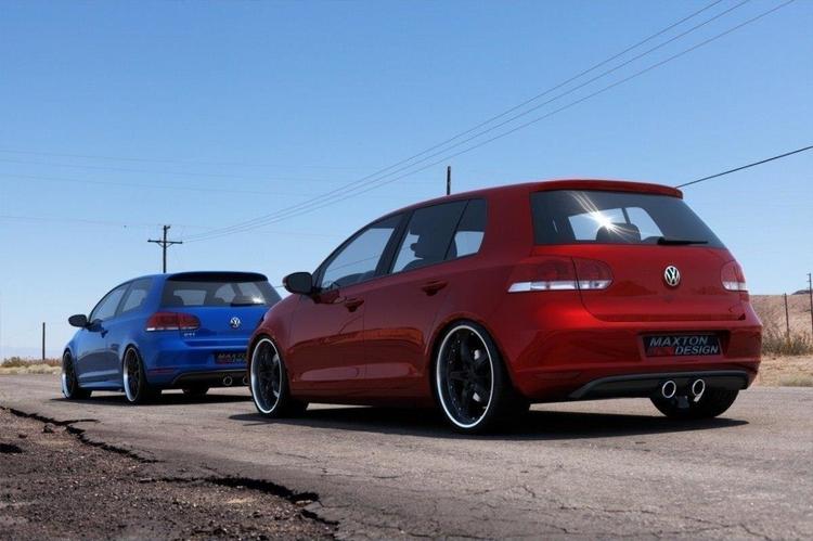 Maxton Design Diffuusori VW Golf V R32 Look VW Golf VI