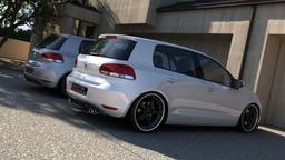 Maxton Design Diffuusori VW Golf VI With 2 Exhaust Hole