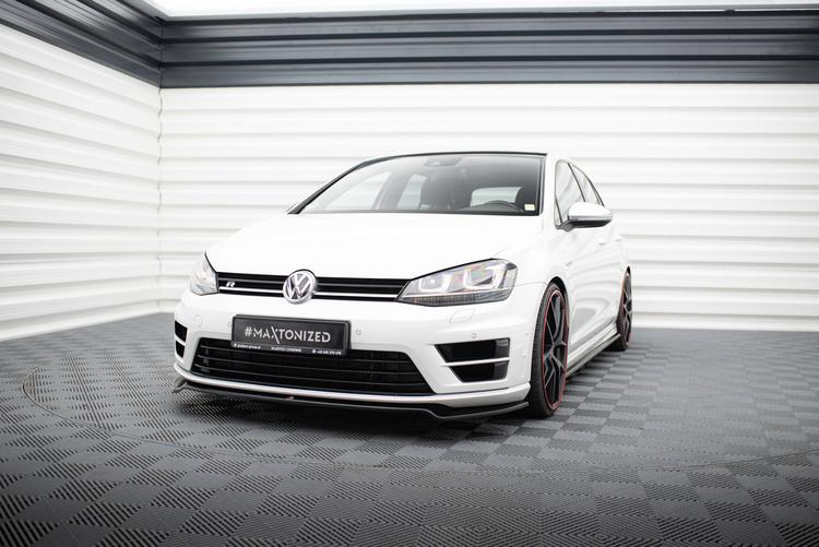 Maxton Design Frontspoiler V.2 VW Golf 7 R / R-line