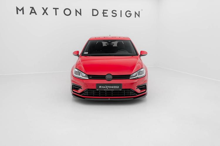 Maxton Design Frontspoiler V.6 VW Golf R / R-line MK7 Facelift