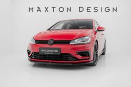 Maxton Design Frontspoiler V.6 VW Golf R / R-line MK7 Facelift
