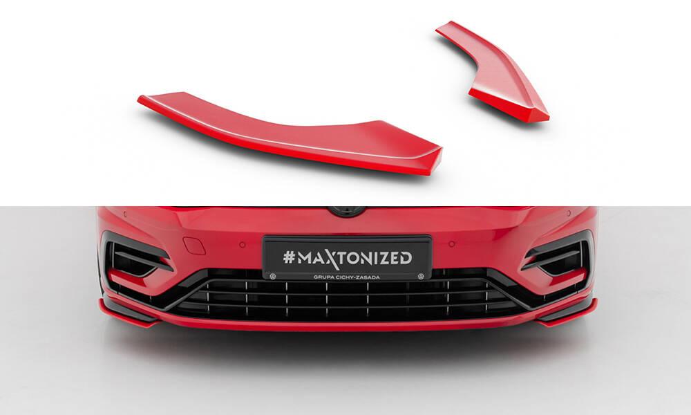 Maxton Design Splitters Volkswagen Golf R / R-line MK7 Facelift