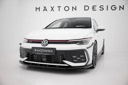 Maxton Design Front splitter V.5 VW Golf GTI / GTE / R-line MK8 Facelift