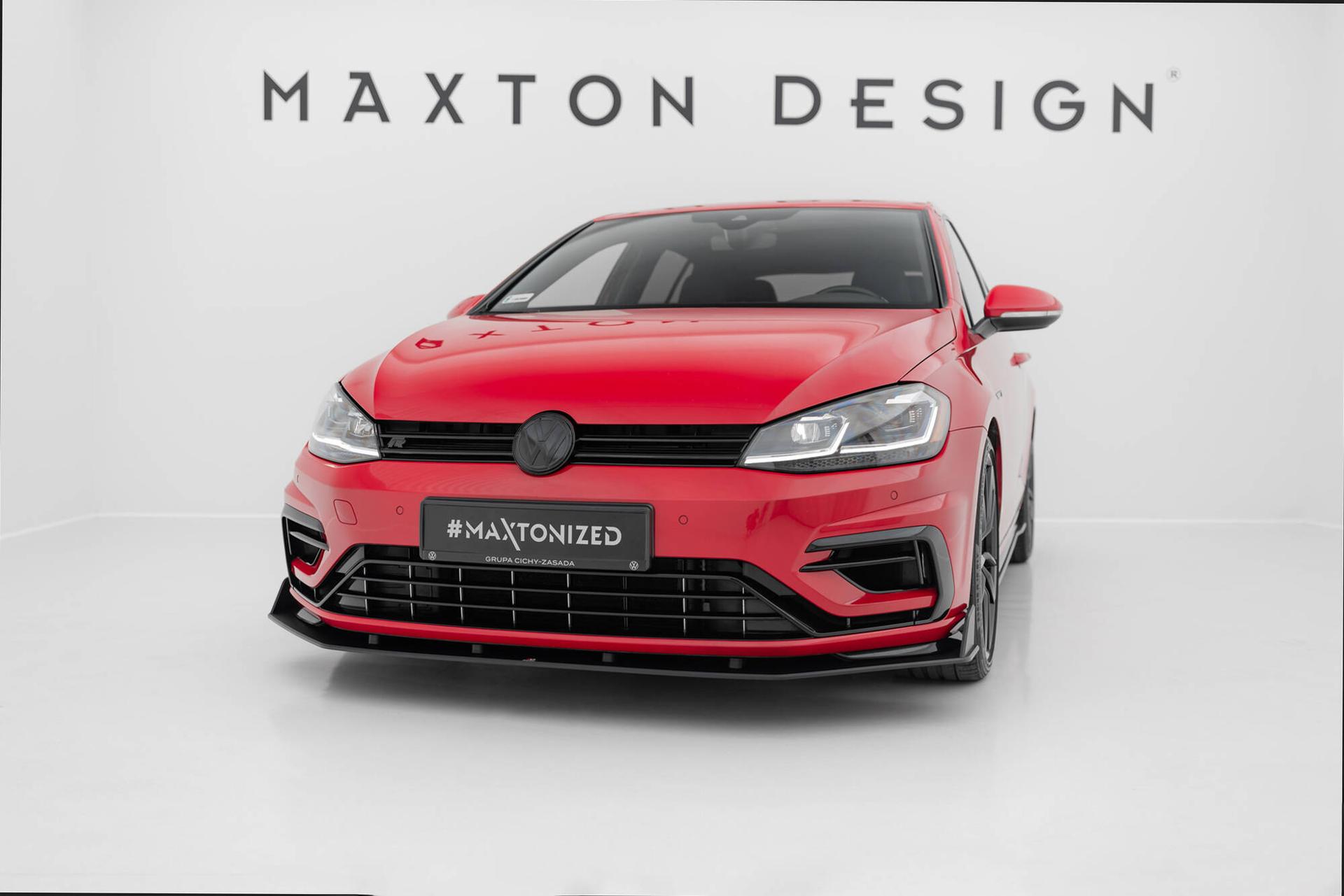 Maxton Design Cupspoiler Street Pro V.2 VW Golf R / R-line MK7 Facelift