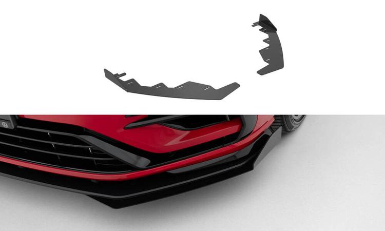 Maxton Design Splitters Volkswagen Golf R / R-line MK7 Facelift