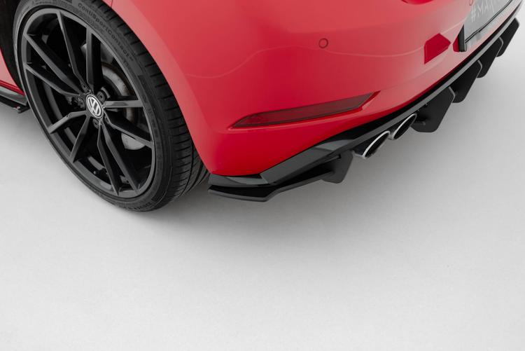 Maxton Design Splitters Street Pro Volkswagen Golf R MK7 Facelift
