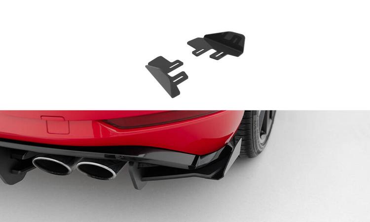 Maxton Design Splitters Volkswagen Golf R MK7 Facelift