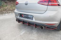Maxton Design Diffuser Street Pro V.1 VW Golf 7 GTI