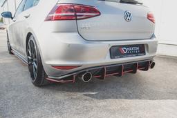 Maxton Design Diffuser Street Pro V.1 VW Golf 7 GTI