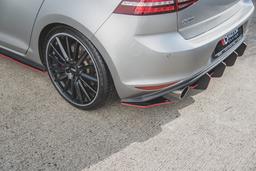 Maxton Design Splitters Street Pro V.2 VW Golf 7 GTI