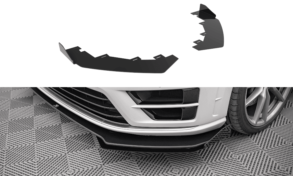 Maxton Design Splitters Volkswagen Golf R MK7
