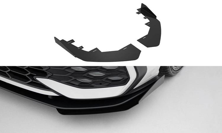 Maxton Design Splitters Volkswagen Golf GTI / GTE / R-line MK8 Facelift