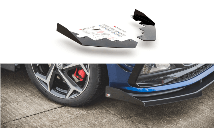 Maxton Design Splitters Volkswagen Polo GTI MK6