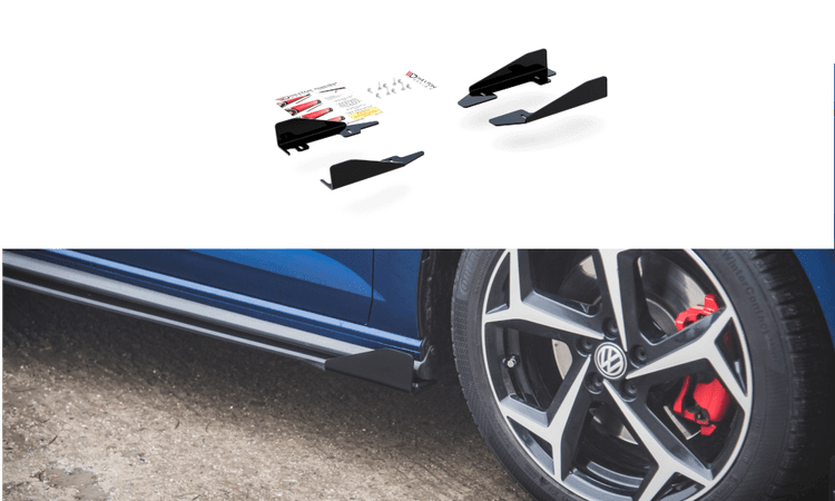 Maxton Design Splitters Volkswagen Polo GTI MK6