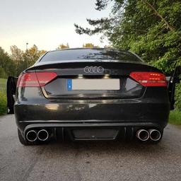 Bakspoiler nedre del Audi A5 karbonlook