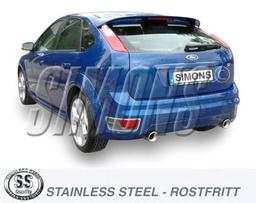 Pakoputkisto Ford Focus ST