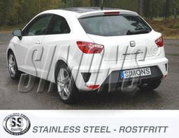 Avgassystem Rostfritt Seat Ibiza Cupra