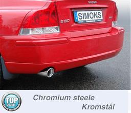 Avgassystem som passar Volvo S60