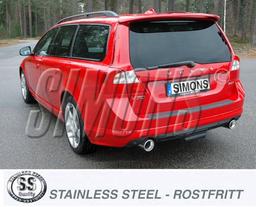 Pakoputkisto Volvo V70 2008-