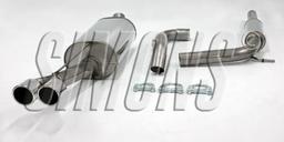 Avgassystem Rostfritt Seat Cordoba