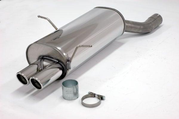 Bakre ljuddämpare Bmw E46