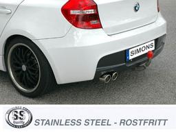 Avgassystem Bmw E87 1serie