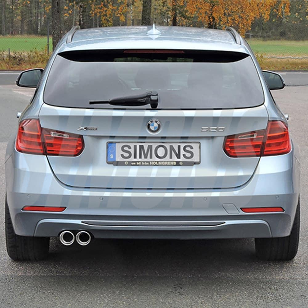 Pakoputkisto  BMW F30/F31