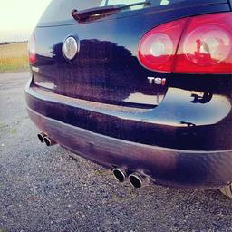 Bagerste lyddæmper Audi A3 8P 1.4TFSI/2.0TFSI