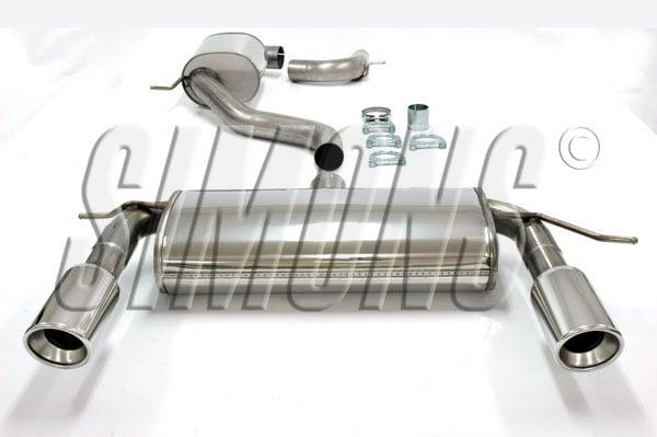 Avgassystem Rostfritt Seat Leon 05-