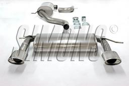 Avgassystem Rostfritt Seat Leon 05-