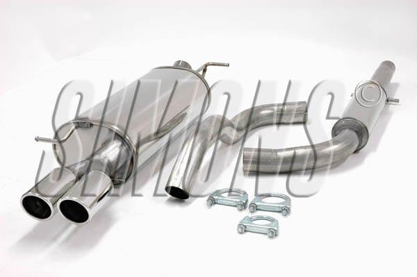 Avgassystem Rostfritt Seat Leon