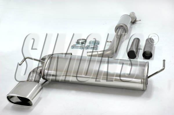 Avgassystem Rostfritt Seat Leon