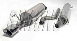 Avgassystem Rostfritt Opel Astra G