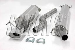 Pakoputkisto ruostumaton Opel Astra G