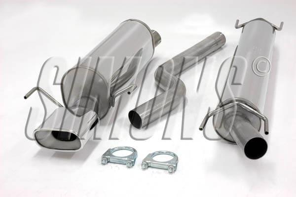 Pakoputkisto ruostumaton Opel Astra G