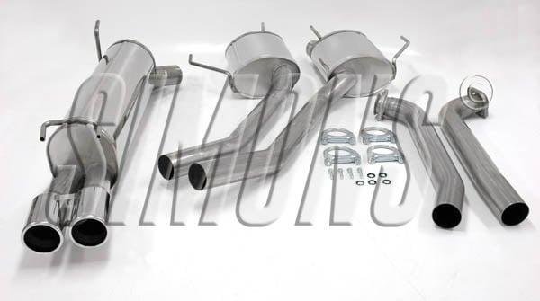 Pakoputkisto ruostumaton Opel Omega B