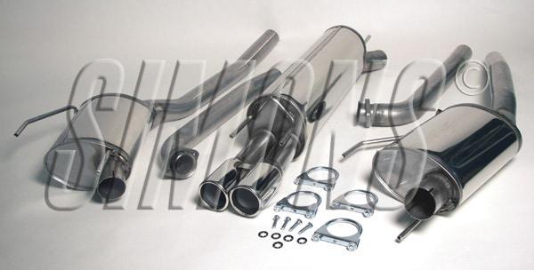 Pakoputkisto ruostumaton Opel Omega B