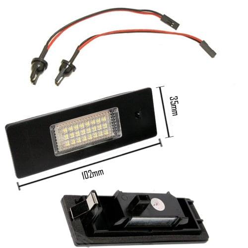 LED Nummerskiltsbelysning Bmw/Mini