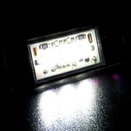 LED Belysning Reg.skilt VAG