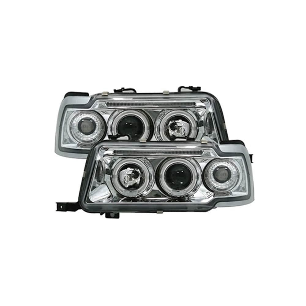 Chromed Headlights Audi 80
