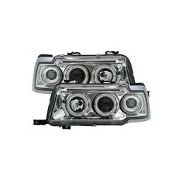 Chromed Headlights Audi 80