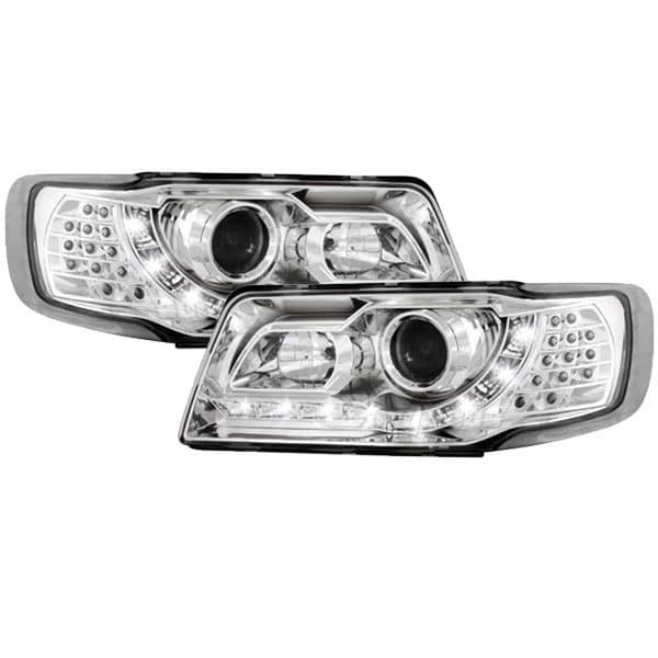 LED Lyskaster Krom Audi 100 C4