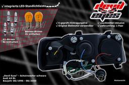 Ajovalot Devileyes Mustat Audi A3