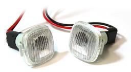 Etulokasuojavilkut valkoiset