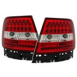 LED Baklampor röd/vit Audi A4
