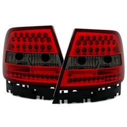 LED Baklampor röd/svart Audi A4