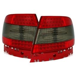 LED rear lights Red Black Audi A4