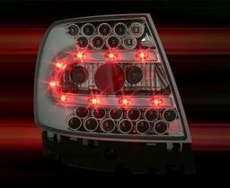 LED Baklampor Kromade Audi A4