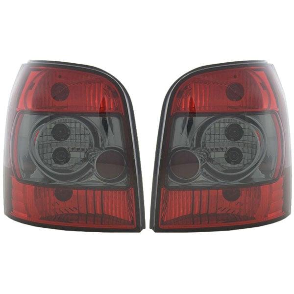 Baklampor Röd Tonad Audi A4 Avant